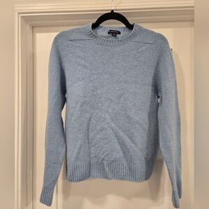 Lands' End Light Blue Wool/Cashmere Sweater